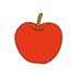 りんご（カラー） 
