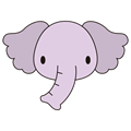 ゾウ(カラー)