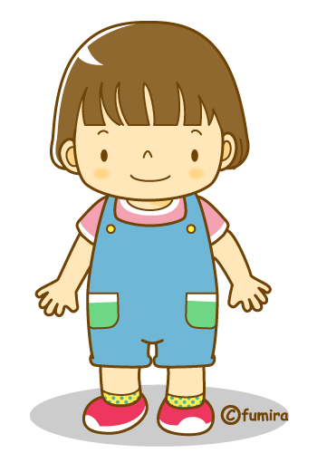 立っている子ども ソフト