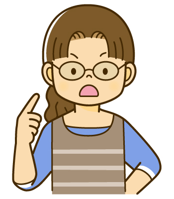 お母さんのイラスト４（ソフト）