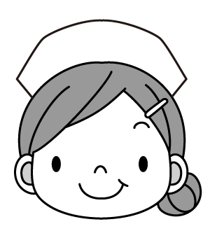 看護婦さん５（モノクロ）