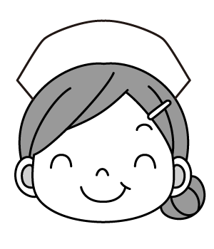 看護婦さん５（モノクロ）