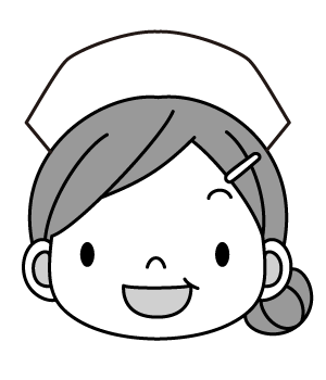 看護婦さん５（モノクロ）
