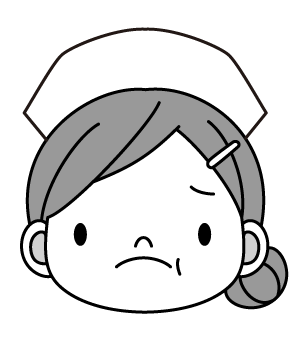 看護婦さん５（モノクロ）