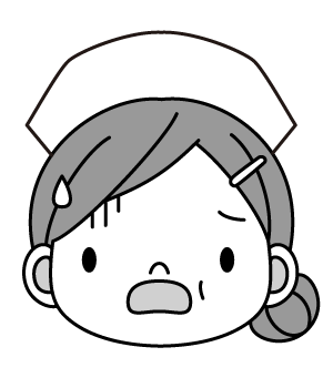 看護婦さん５（モノクロ）