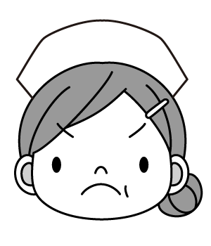 看護婦さん５（モノクロ）