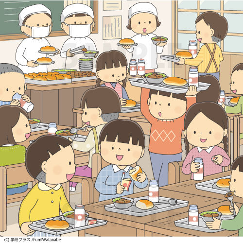 【お仕事】大きな字の脳が活性化する100日間パズル「思い出し」編3(学研)｜まちがいさがし　昭和のイラスト　こどものイラスト　カラーイラスト